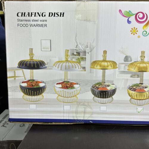 Chafing dish stainless food warmer